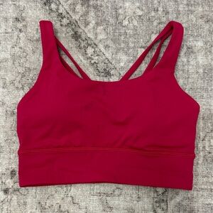 Lululemon Energy Longline Sports Bra - Pink Drafonfruit